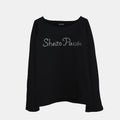 Camiseta de manga larga con brillos