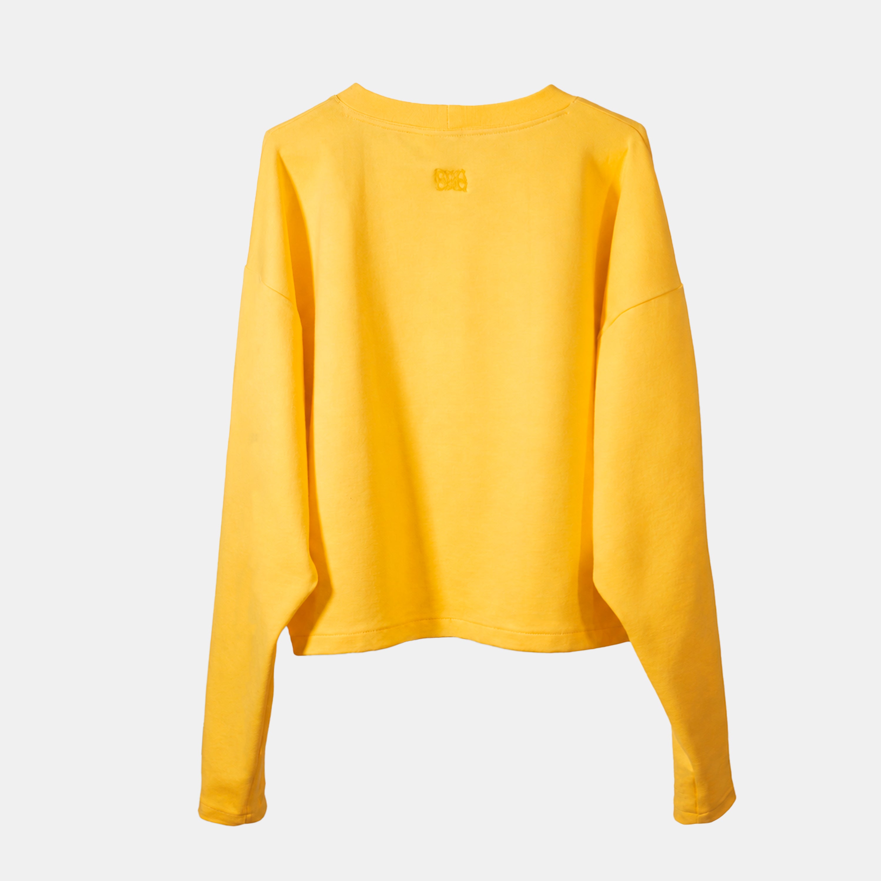 Camiseta de manga larga amarilla