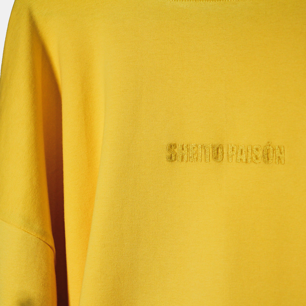 Camiseta de manga larga amarilla